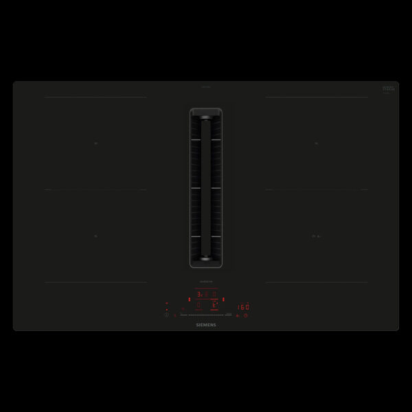 iQ500 Indukčná varná doska s odsávaním 80 cm zápustný dizajn, inštalácia do roviny pracovnej dosky